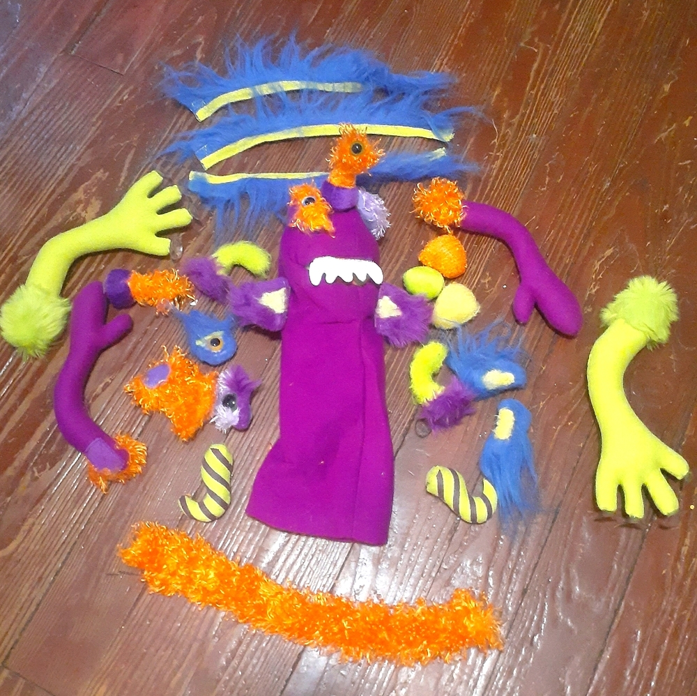 Build A Monster Hand Puppet
